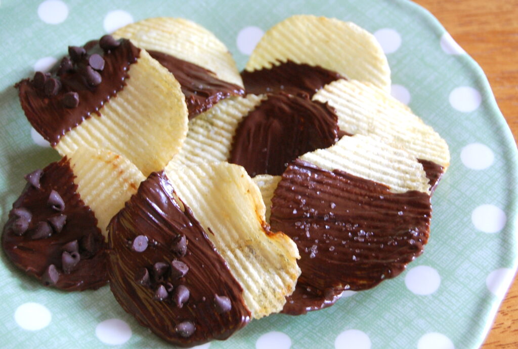 Chocolate-Covered Potato Chips